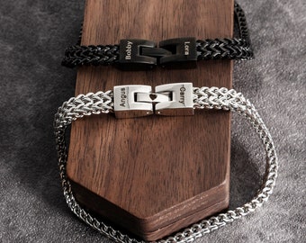 Mens Large Hallmark Silver Bracelet Etsy
