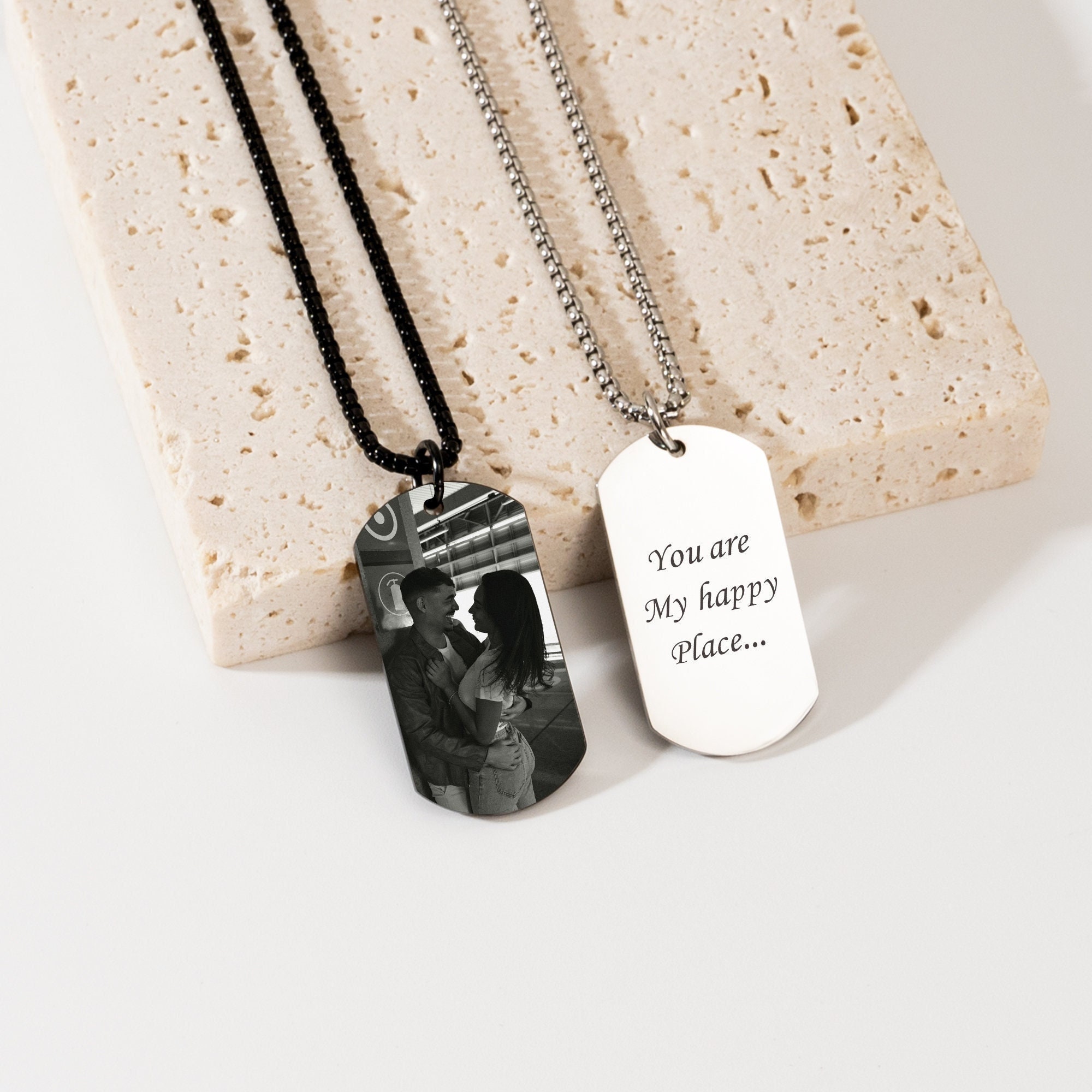 Picture Pendant Men Etsy