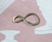 Ouroboros Snake pin in bronze