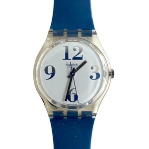 Orologio Swatch Gent vintage da 34 mm del 1994 - MAGNITUDO GK170 - mai indossato, come nuovo e funzionante - viene fornito con una nuova batteria installata - scatola originale