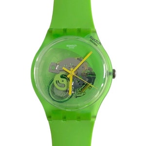 Swatch New Gent 41 mm – neu im Karton – POMME TECH SUOG110 – ungetragener, neuwertiger Zustand – neue Batterie eingebaut – Originalverpackung