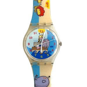Vintage 2000 Swatch Gent 34mm Watch - GRR! OINK! GK329  display picture 1