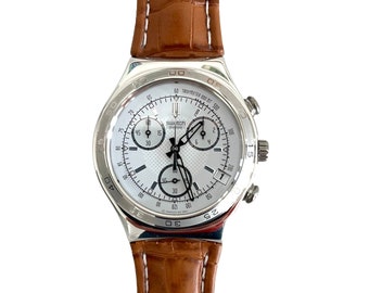 Vintage Swatch Irony Chrono 40mm - GANGLEADER YCS457 - Unworn Mint