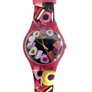 Swatch New Gent 41 mm LEKKER SUOP102 – ungetragener, neuwertiger Zustand – neue Batterie eingebaut – Originalverpackung – neu im Karton