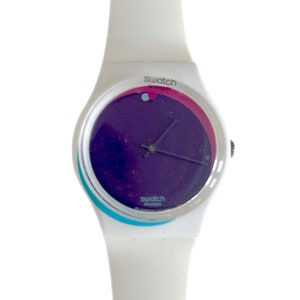 Vintage Swatch Gent 60 + 1 GZ280S - mai indossato, come nuovo e funzionante - nuovo in scatola - Swatch Club Special - diametro 34 mm