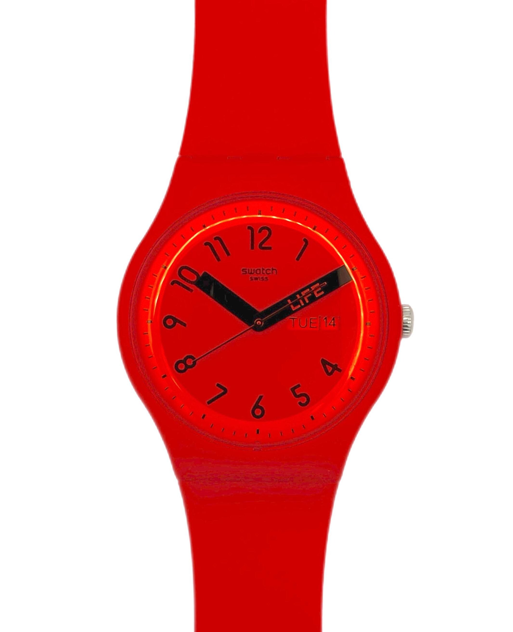 Swatch New Gent 41mm PROUDLY RED - Unworn Mint Condition - New