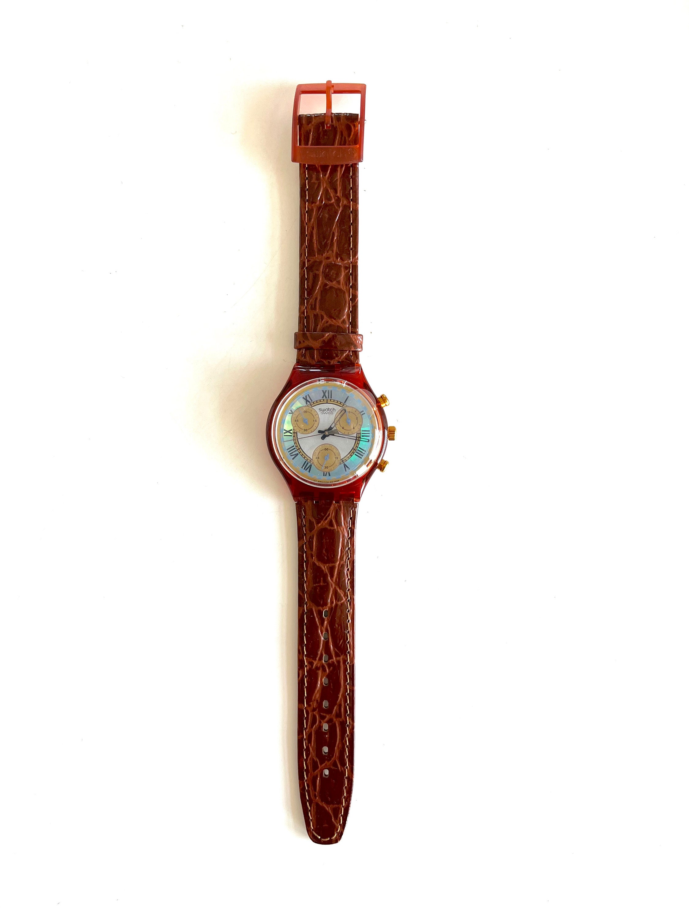 SWATCH スウォッチ Aqua Chrono 1994年 稼働品 ビンテージ SWATCH 腕時計