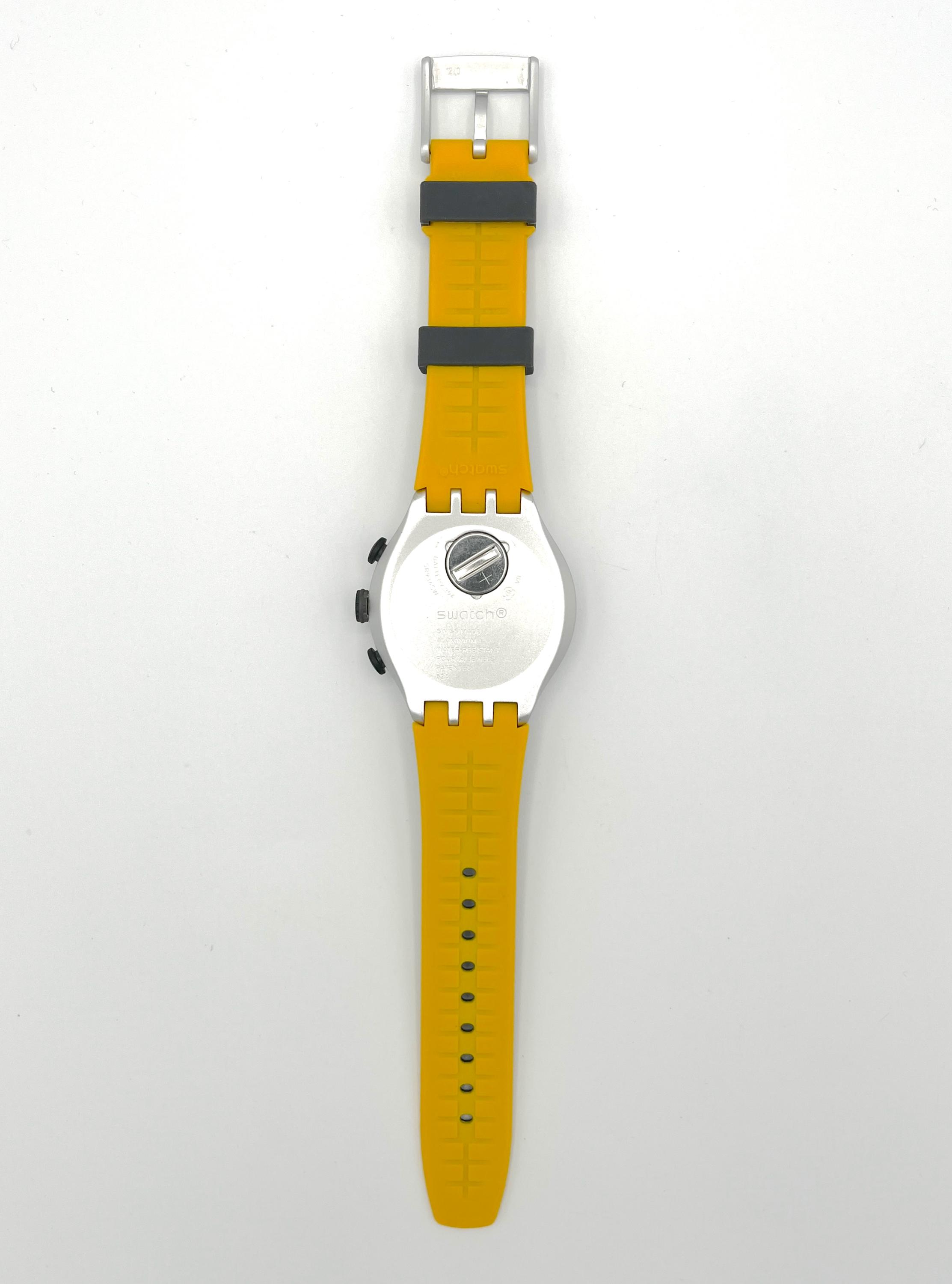 Swatch Irony Xlite Chrono BEE DROID YYS4008, New in Box, Swiss