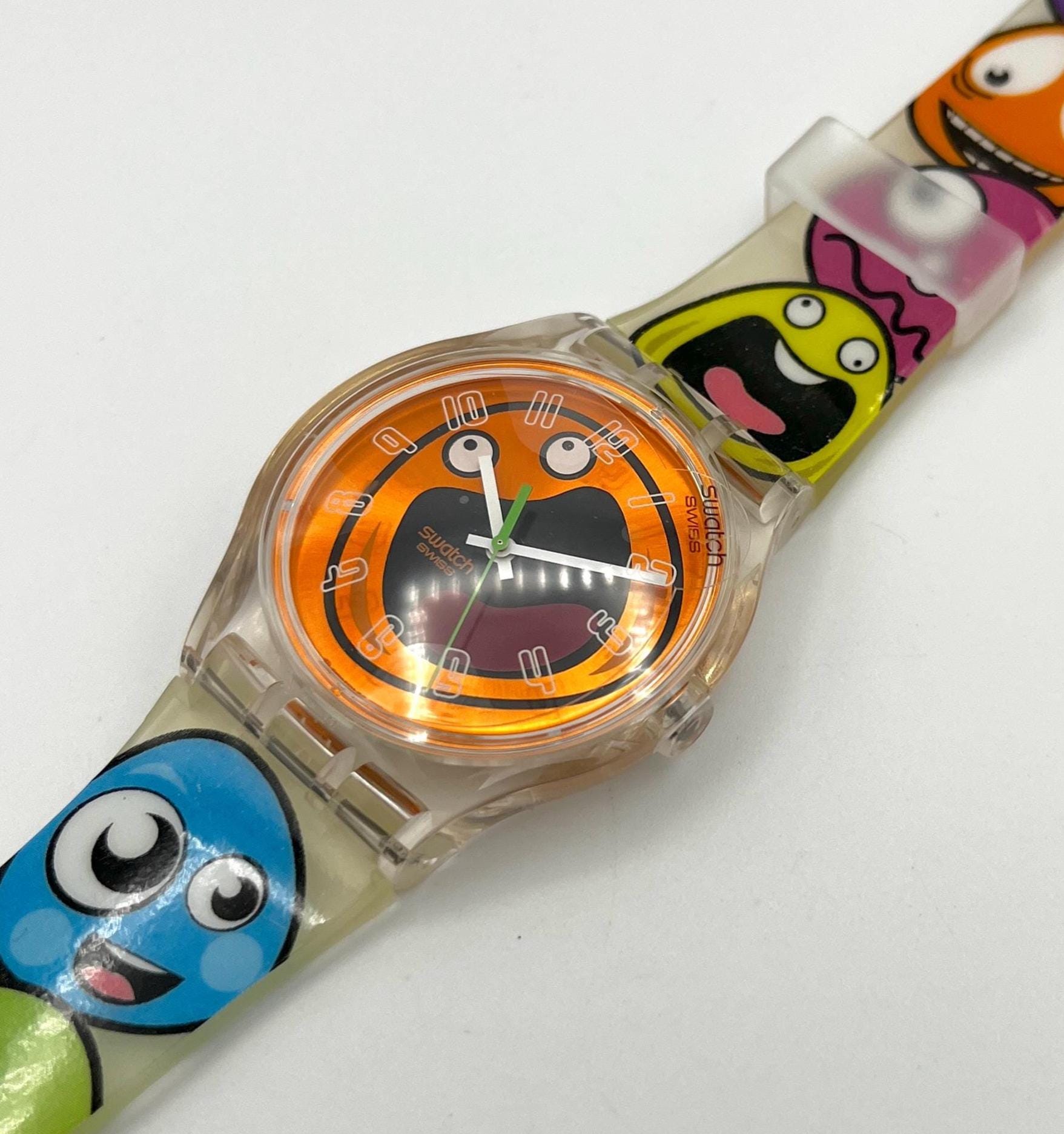 Swatch Jelly In Jelly Pop Wave Watch SUJK108 Swatch Jelly in Jelly POP WAVE SUJK108 - Unworn Mint  main image 3