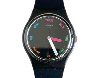 1985 UNIQUE 'jelly Fish' Vintage Gents Automatic Swatch