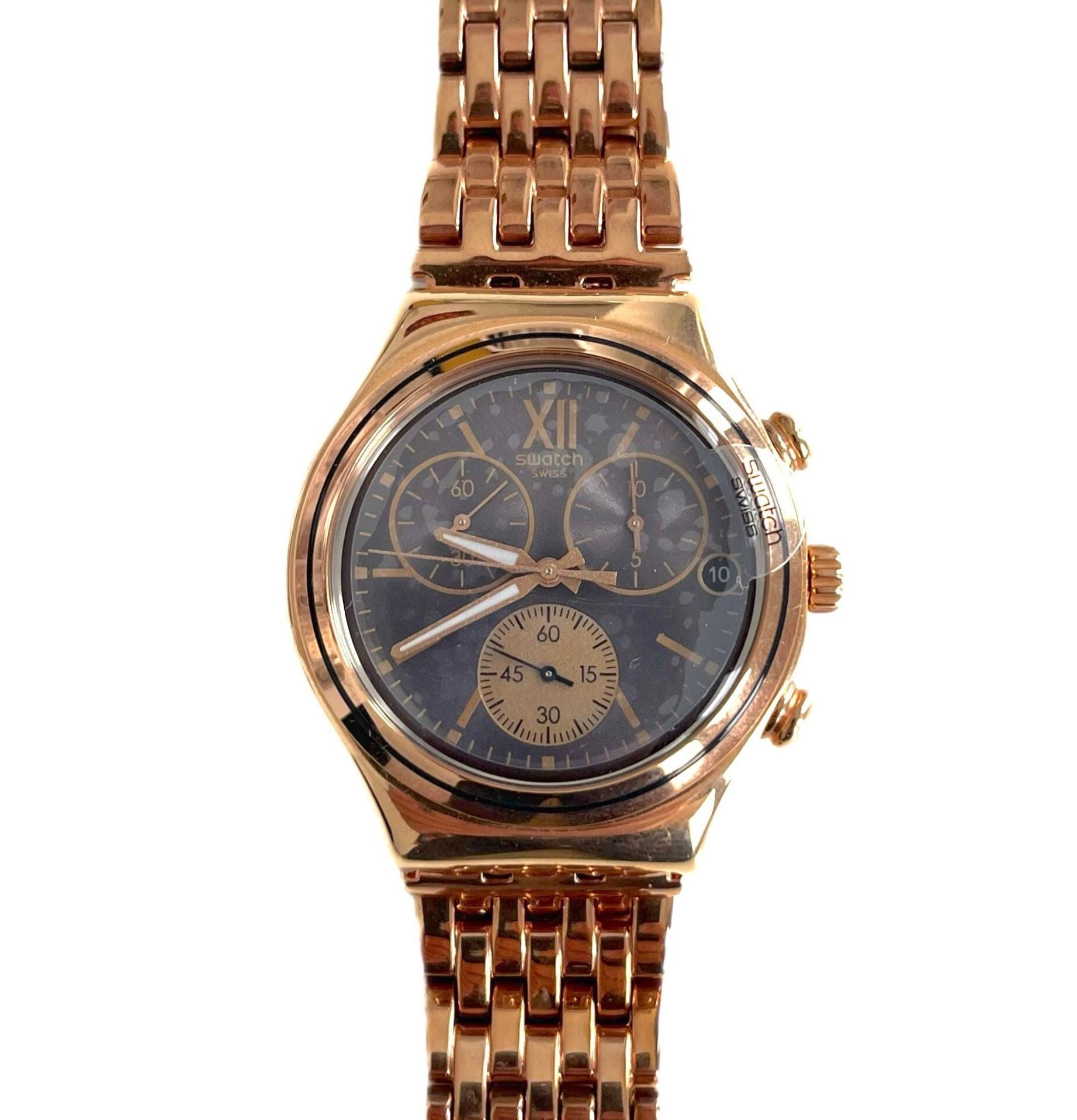 Swatch Irony Chrono 40mm MASTERGLASS YCG412G - Unworn Condition