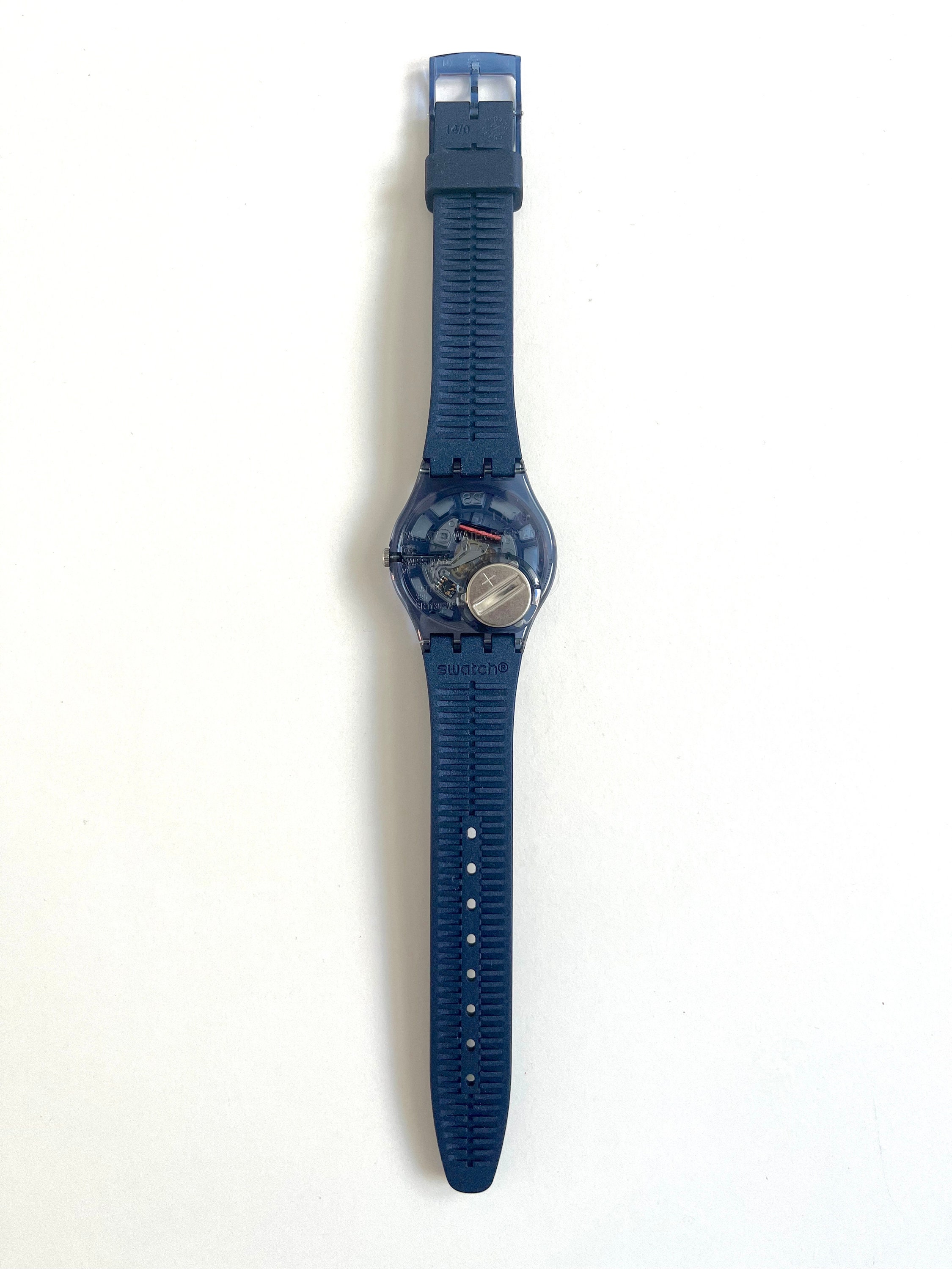 Swatch Watch GN269 SIDERAL BLUE NWT Swatch Gent 34mm Watch SIDERAL BLUE GN269 - Unworn Mint  main image 2