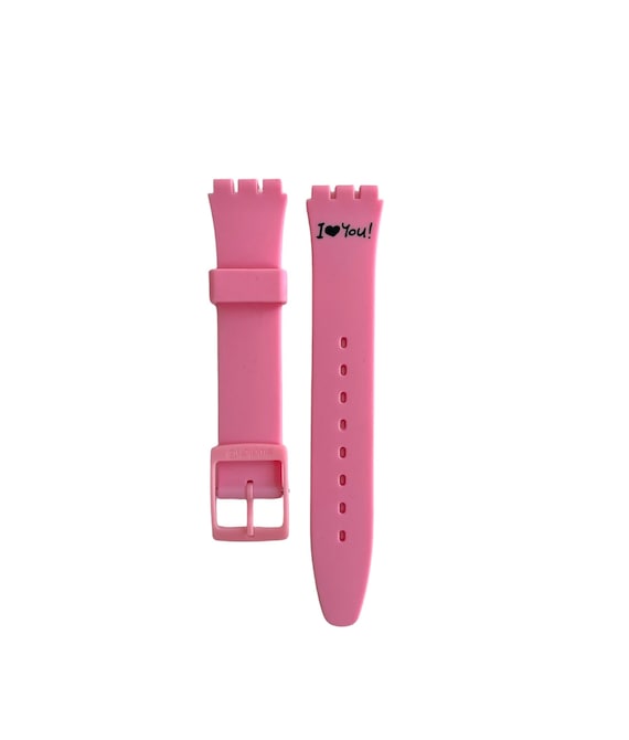 Original Swatch 17mm Silicone Replacement Band for LOVELY  display picture 1