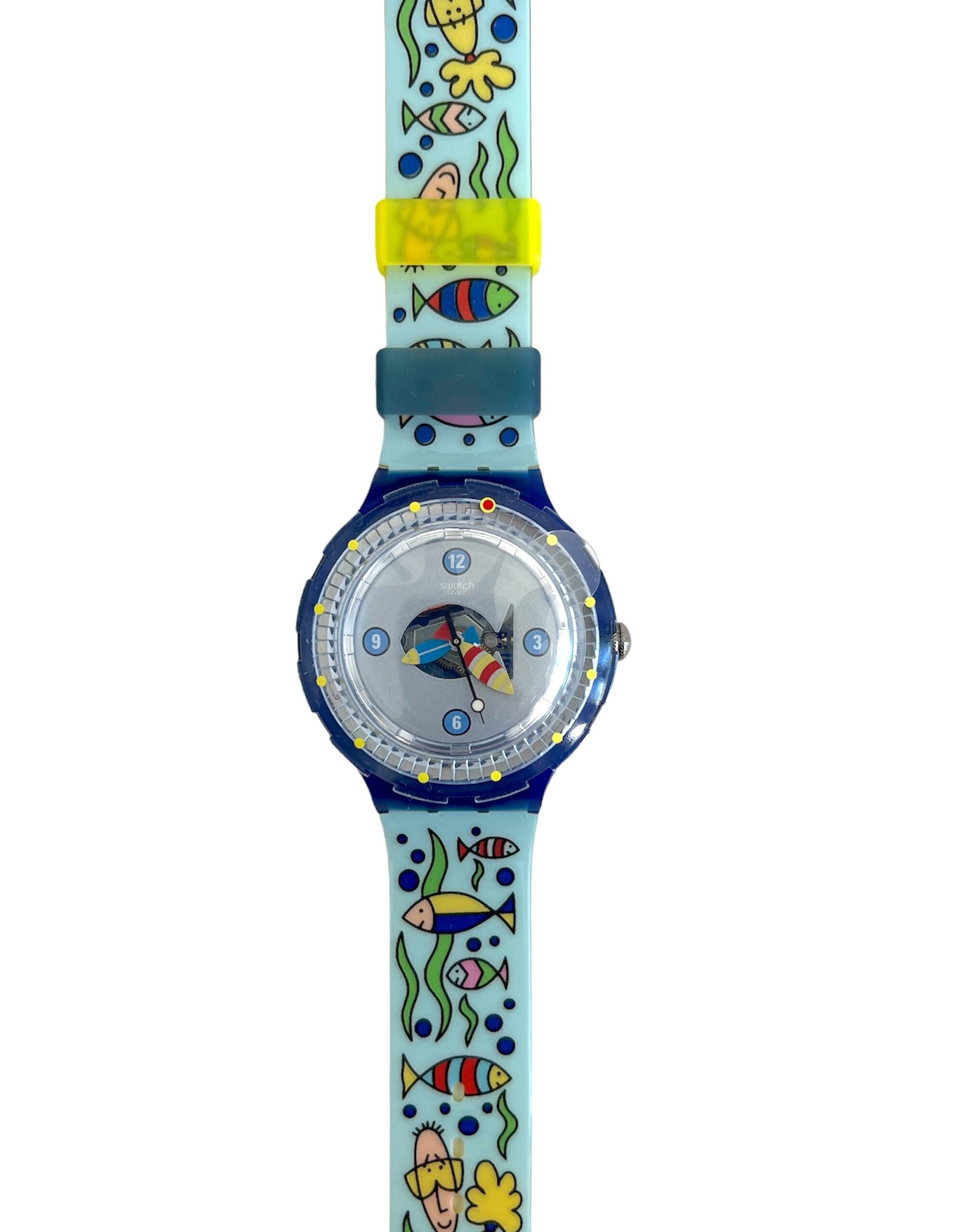 Orologio Swatch Scuba200 da 38 mm vintage del 1998 - FISCHLI 