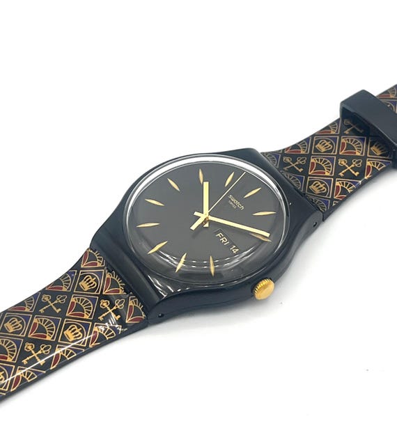 スウォッチ ニュージェント 41mm - 新品未開封 - ロイヤルキー SUOB730 