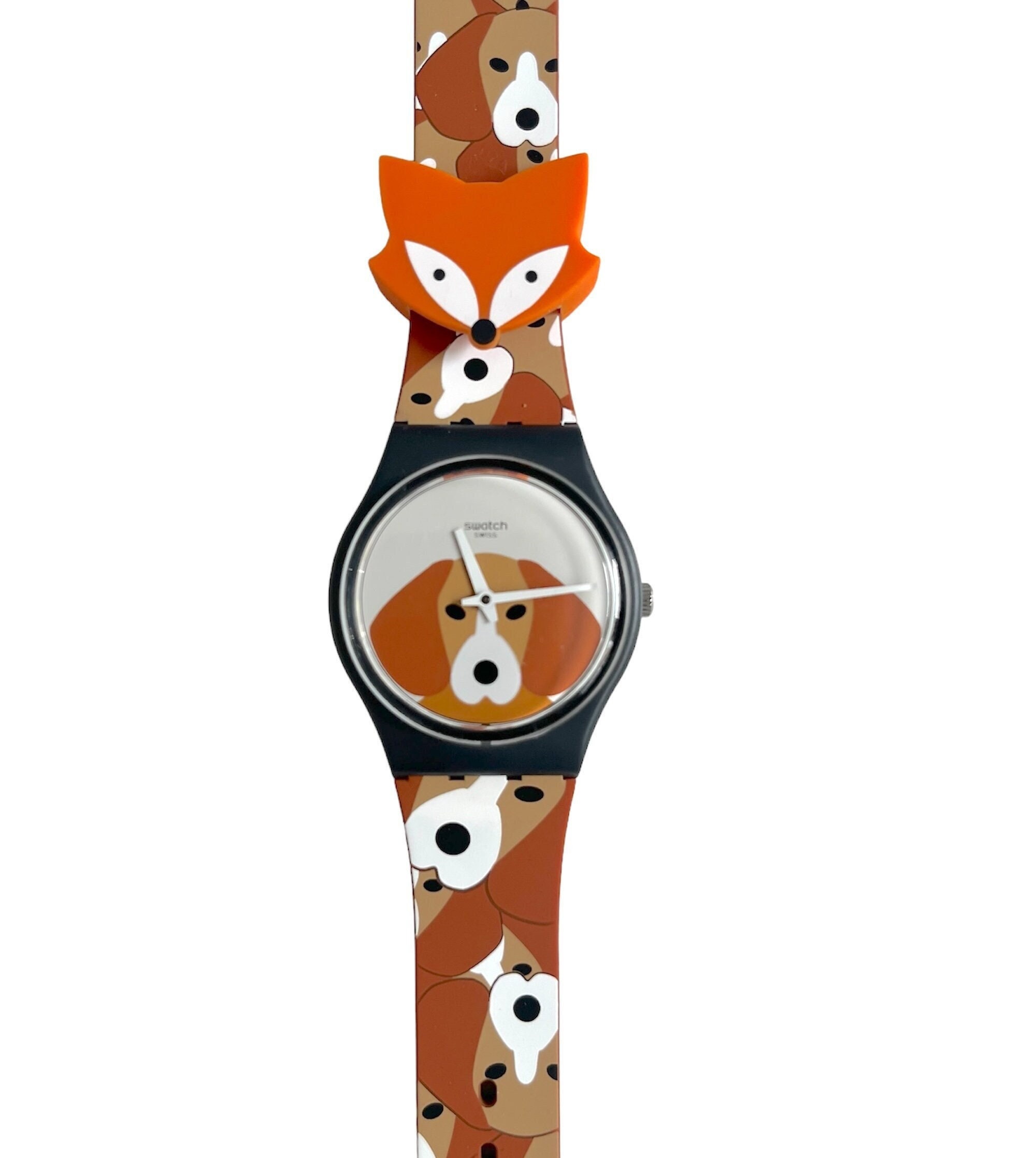 Swatch The Originals GM188 Fox The Dog watch s/s18 Swatch Plastic - Originals Medium (34mm) /Access/Solar  main image 3