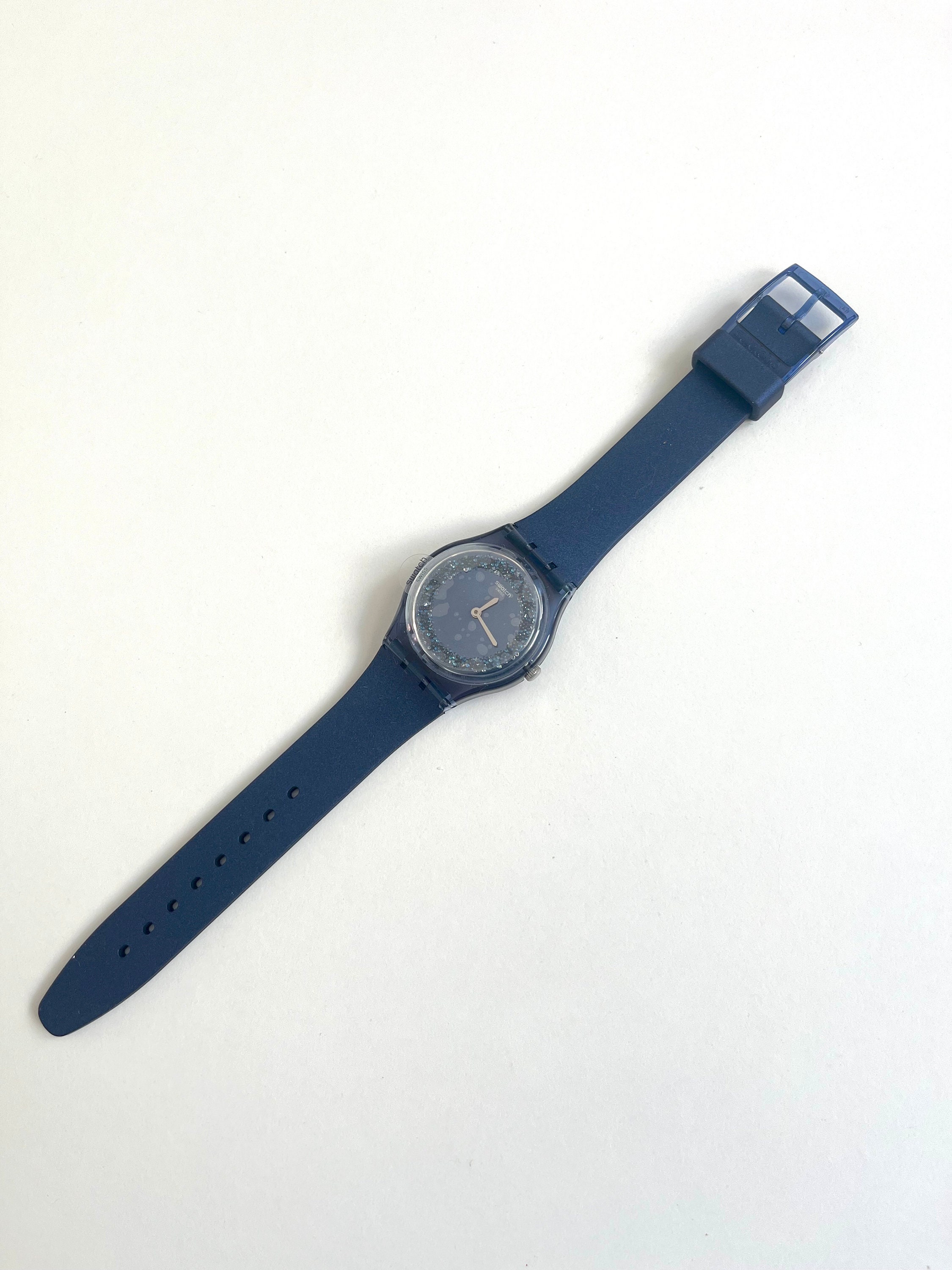Swatch Gent 34mm Watch SIDERAL BLUE GN269 - Unworn Mint 