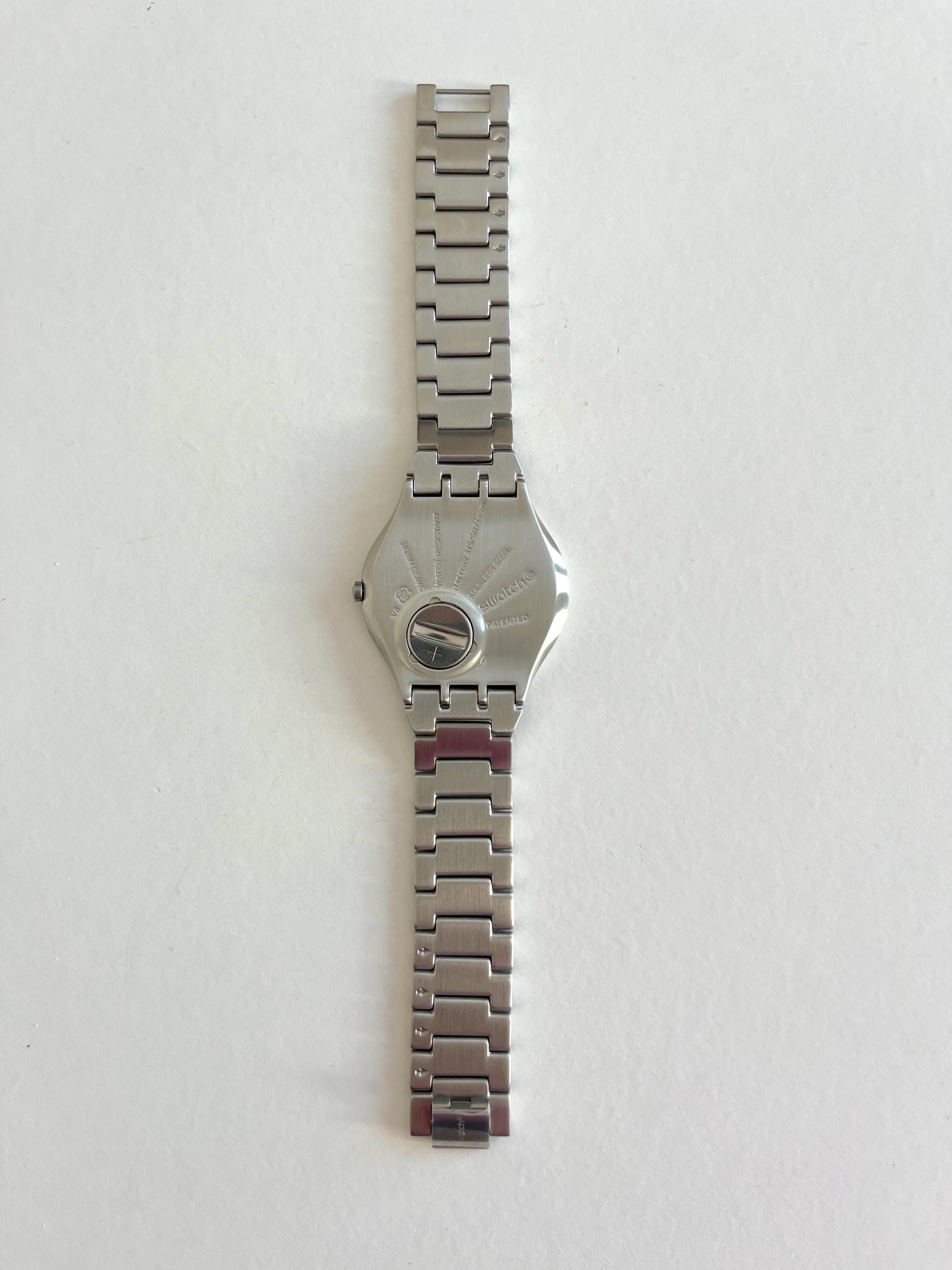 Swatch Skin Irony 42mm SUIT BLUE SS07S106G - Unworn Mint Condition Swatch Skin Irony 42mm SUIT BLUE SS07S106G - Unworn Mint Condition