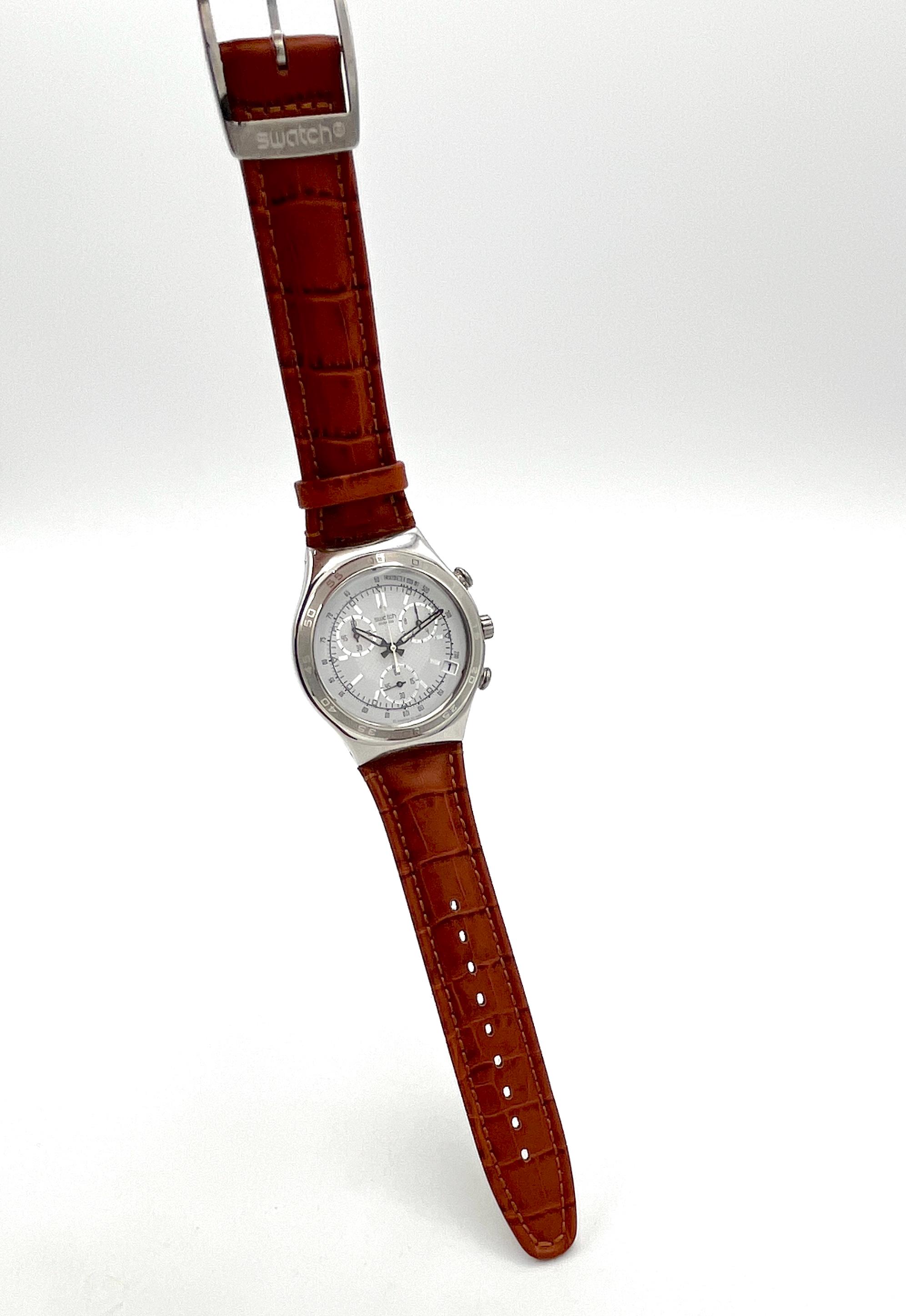 Swatch Irony Chrono GANGLEADER YCS457 - 40mm Diameter - New in Box