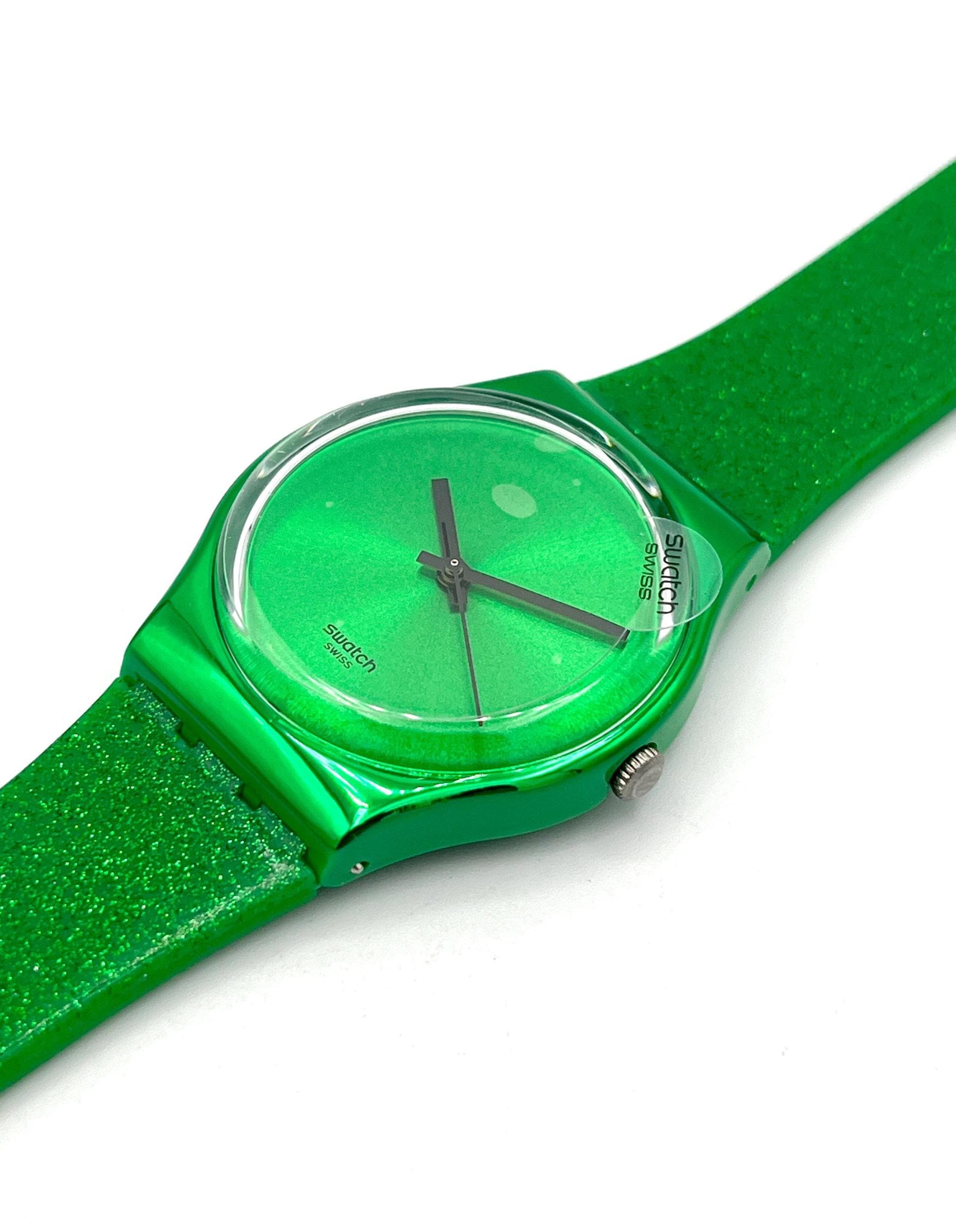 Swatch Gent 34mm Watch DEEP SHINE GREEN GG213 - Green  display picture 1