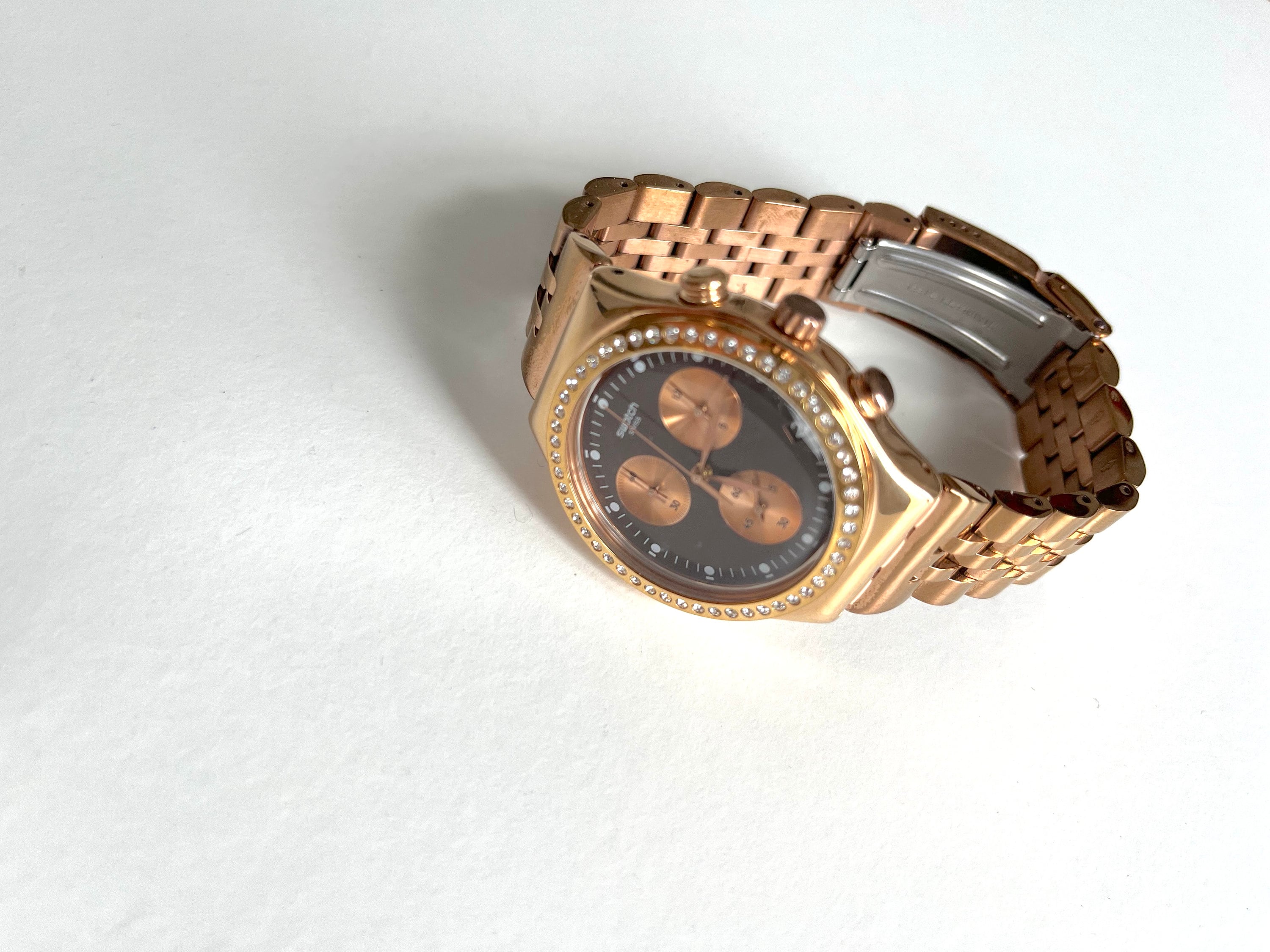 電池交換済み美品 2010年モデル スウォッチ Swatch アイロニー