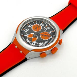 Swatch Irony XLITE Chrono 45mm FEEL STRONG YYS4003 - unworn mint condition - new in box