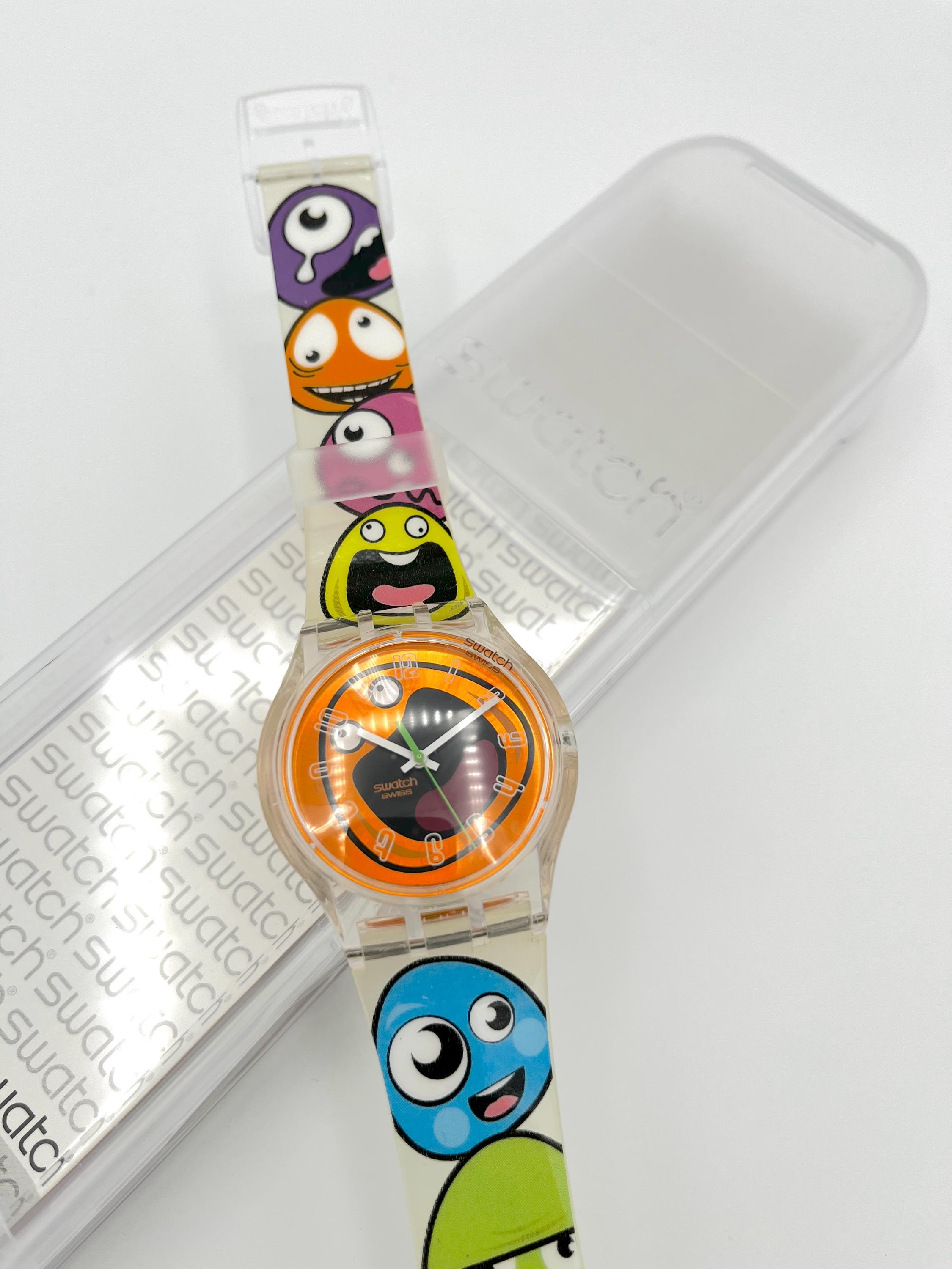 Swatch Jelly In Jelly Pop Wave Watch SUJK108 Swatch Jelly in Jelly POP WAVE SUJK108 - Unworn Mint  main image 2