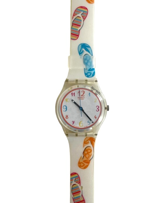 Vintage Swatch Gent Special 34mm Watch - SANDY SHOES GE205S  display picture 3