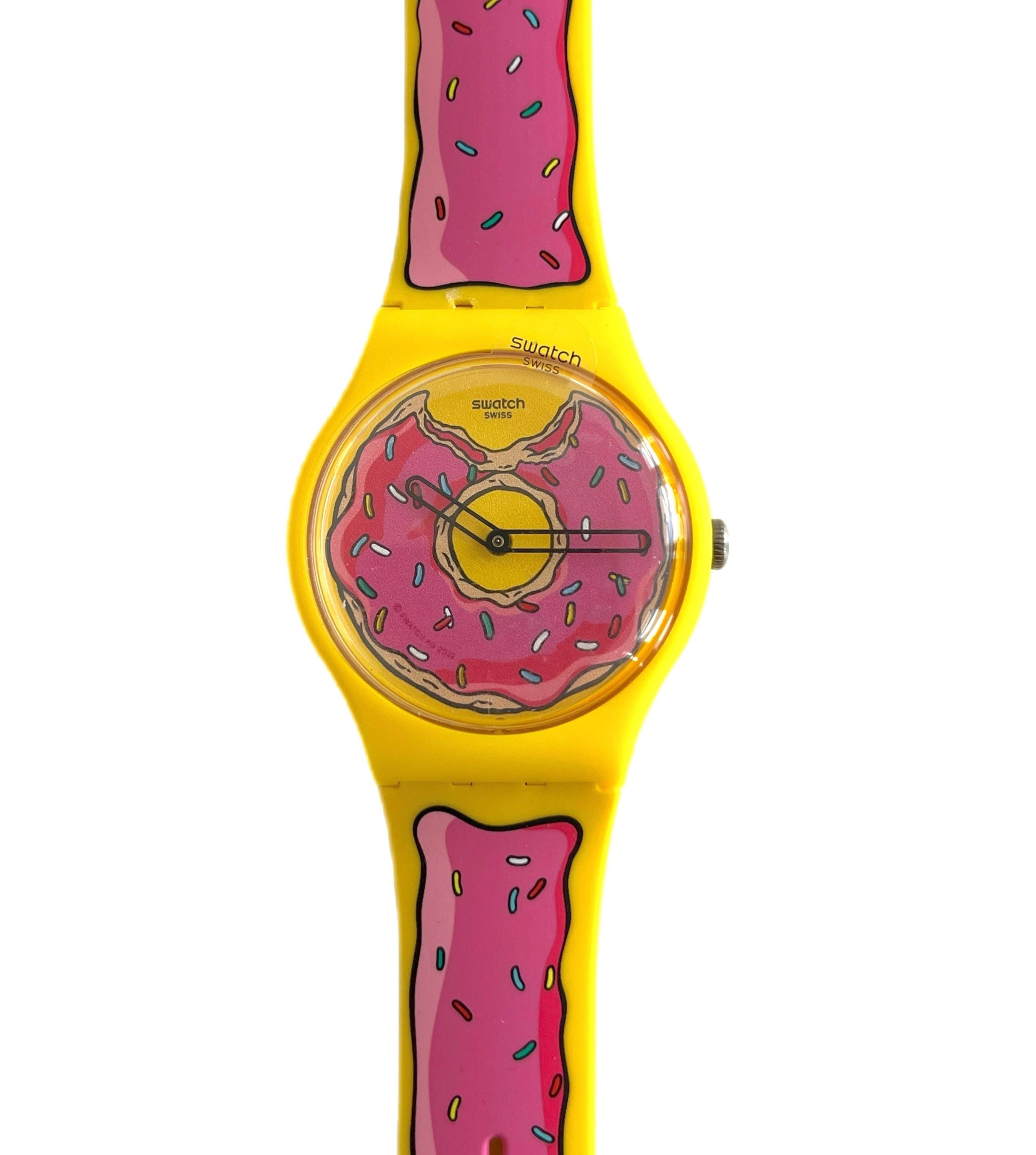 Swatch Simpson New Gent SECONDS OF SWEETNESS SO29Z134 - New