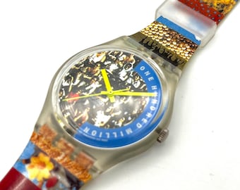 Swatch Watch  GS108  WONDERLAKE Swatch Gent WONDERLAKE GS108 From 2002 - Unworn Mint  main image 2