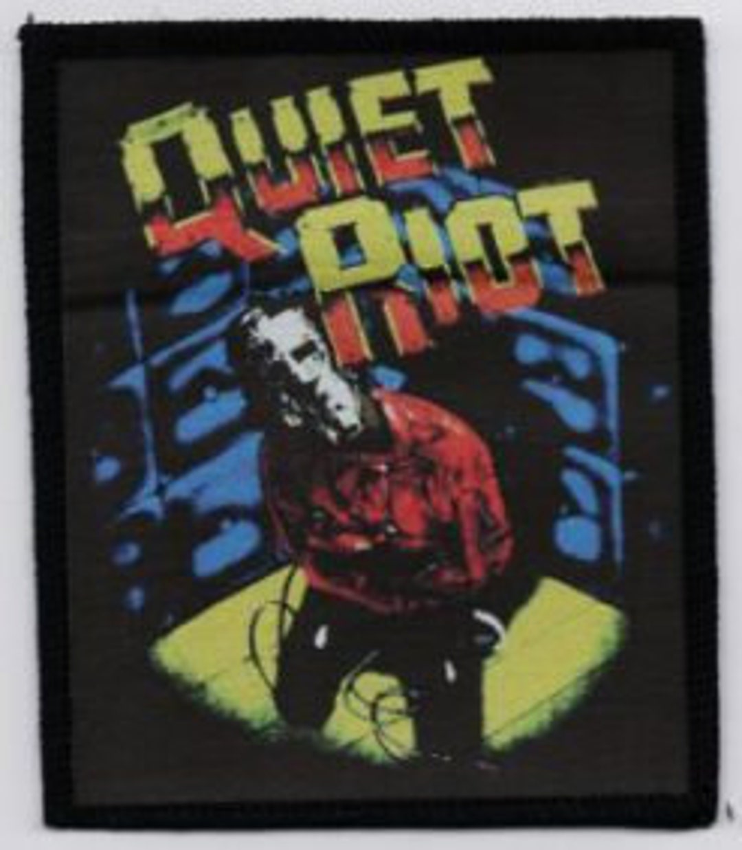 Quiet Riot 01 1 247 Sublimated Patch Badge Applique Iron on 320884 - Etsy