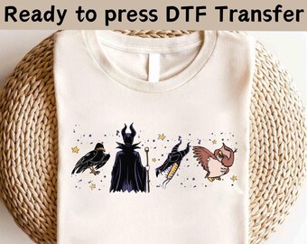 Camiseta Maléfica de los Villanos de Disney, Camiseta Malvada de los Villanos de Disney, Camiseta Reinas Malvadas de Disney, Camiseta Viaje de Chicas de Disney, Camiseta a Juego de la Reina Malvada