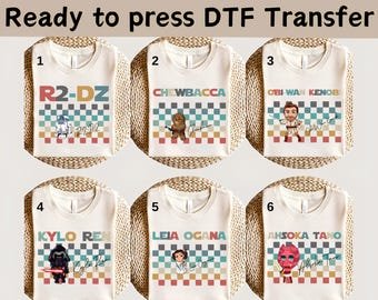 Camiseta de Star Wars con personajes de Disney, camiseta personalizada de Star Wars para grupos, camiseta de Disney Mandalorian, camiseta de Star Wars, camiseta de Darth Vader, camiseta de Galaxy's Edge