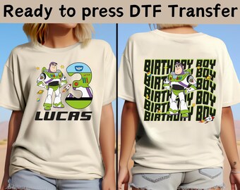 Disney Custom Toy Story Geburtstagskind DTF, Disney Toy Story DTF, Disney-Geburtstags-Party-Shirt, Disney Toy Story Familien-Shirt, Toy Story Geschenk-Shirt