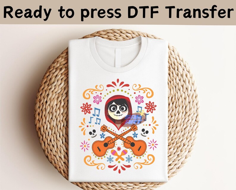 Disney Coco Family DTF, Disney Coco Movie Characters DTF, Disney Coco ...