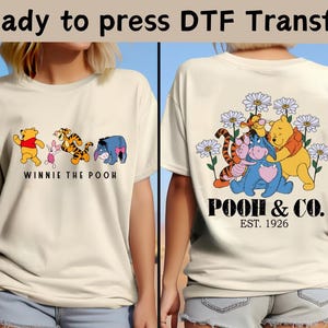 Disney Winnie The Pooh And Co Est 1926 DTF, Disney Winnie The Pooh DTF, Pooh Bear Shirt, Winnie The Pooh Shirt, Disney The Pooh Shirt