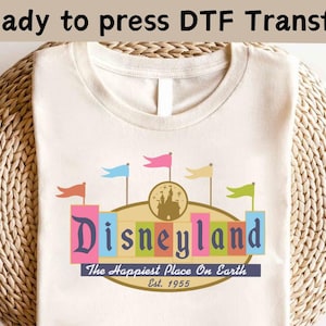Disneyland DTF Transfer,Mickey Disneyland DTF, Disney Toy Story DTF Transfers, Disneyland Shirt, Disney Trip Shirt, Disney Holiday Vacation