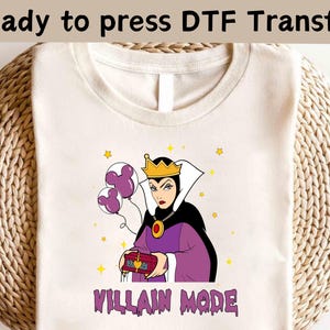 Disney Villains Maleficent Villain Mode DTF,Disney Villains The Evil Shirt,Disney Evil Queens DTF,Girls Trip Shirt,Evil Queen Matching Shirt