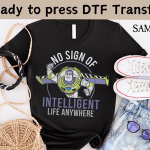 Toy Story Buzz Lightyear DTF Transfer, Disney Buzz Lightyear DTF, Disney Buzz Ready To Press, Disney Toy Story Family Shirt, Toy Story Shirt