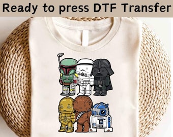 Camiseta de Star Wars con personajes de Disney, camiseta de Star Wars con amigos, camiseta de Star Wars con mandaloriano, camiseta de Star Wars, Darth Vader, camiseta de Galaxy's Edge, regalo de Star Wars