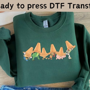Disney Toy Story Character DTF Transfer, Disney Toys Crossing DTF, Woody Buzz Ready To Press, Disney Toy Story Family Shirt, Toy Story Shirt