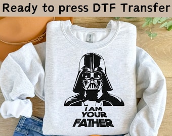 Disney Star Wars Character DTF Transfer, Star Wars Anakin And Padme DTF, I Am Your Father Shirt, Darth Vader Tee, Star Wars Shirt