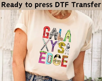 Disney Galaxy's Edge DTF Transfer, Disneyland Star Wars Transfer, Disney Star Wars Characters DTF, Star Wars Shirt,Darth Vader Tee
