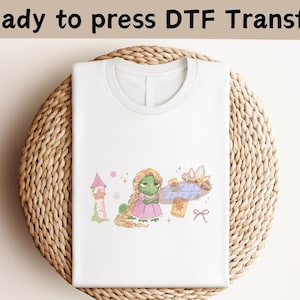 Disney Pascal Best Day Ever DTF Transfer, Rapunzel Tangled DTF, Disney Girls Trip Shirt, Cute Pascal Rapunzel Shirt,Magic Kingdom Shirt