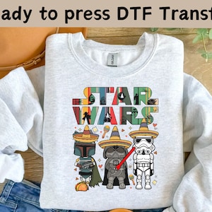Disney Star Wars Darth Vader Storm Trooper DTF Transfer,Disneyland Star Wars Transfer, Disney Star Wars DTF, Disneyland Trip Star Wars Shirt