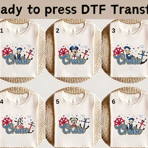 Disney Mickey And Friends Cruise Line DTF, Disney Cruise DTF, Disney Family Cruise DTF, Mickey and Friends Cruise Shirt,Cruise Squad Shirt