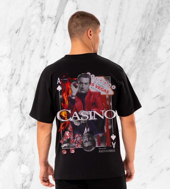Maglietta Casino De Niro Pesci Las Vegas - T-shirt Fan Film Design Cool