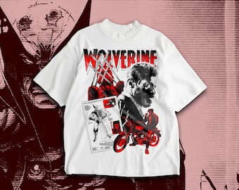 Vintage Wolverine Comic Shirt: X-Men 97 Retro Logan Tee