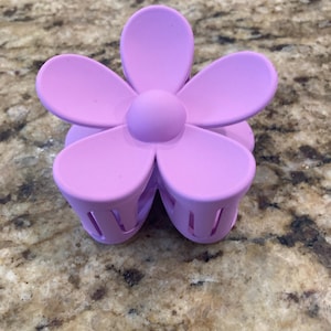 Flower Claw Clip