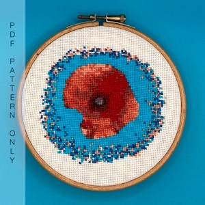 Poppy Cross Stitch